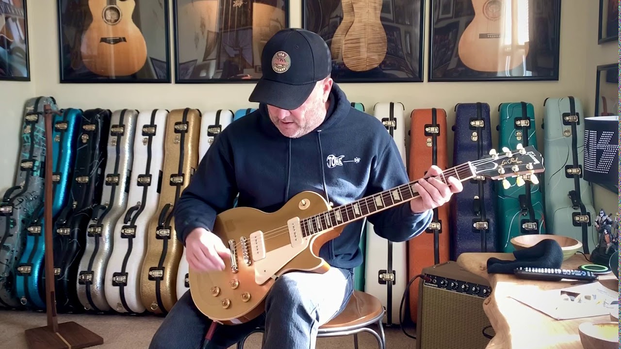 2019 Gibson Les Paul Original Collection Gold Top P90