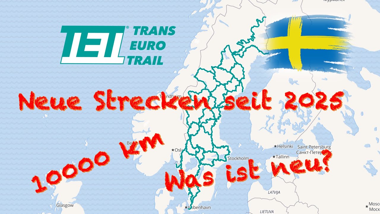 TET Schweden 2025! Alles NEU?! 😬10000km, NEUE Strecken! Nur für Profis?!😎