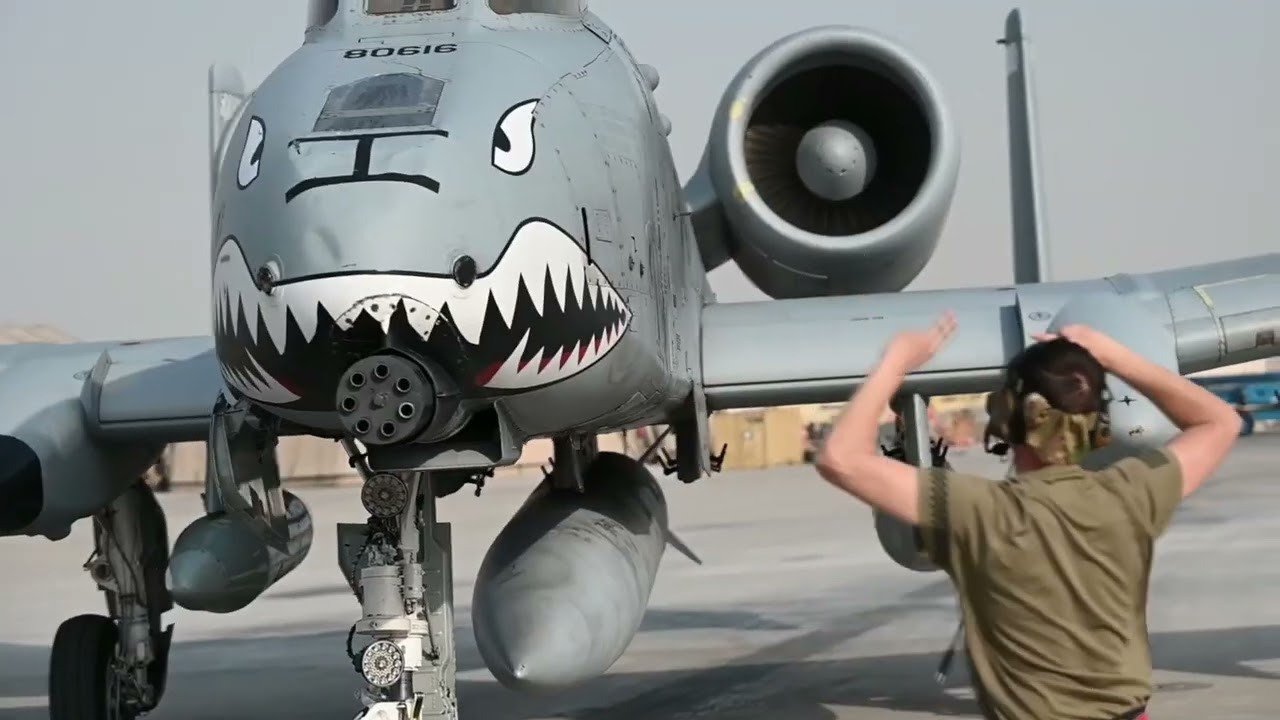 Witness the A 10 Warthog's Epic Return to the U S  Central Command