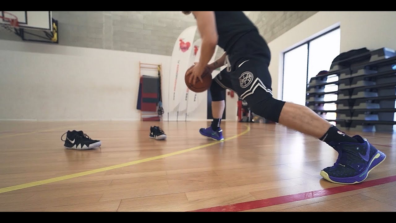 Trening koszykówki MIKROSKILL #1 negative step