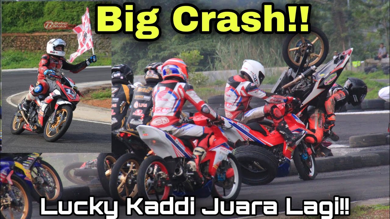 BIG CRASH ‼️ Race 2 Expert Oneprix Mijen Semarang 2022