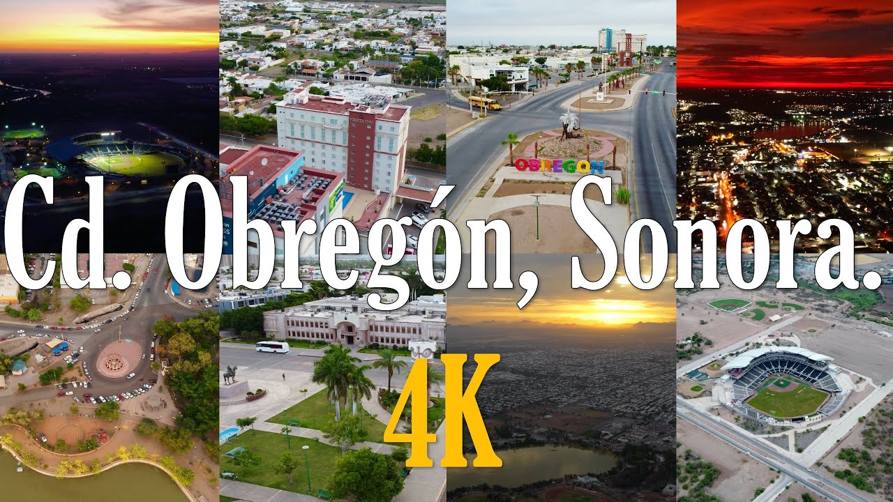 Ciudad Obreg&oacute;n, Sonora en DRONE [4K]