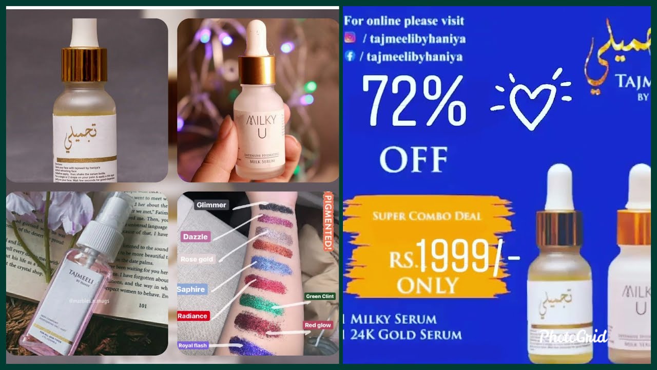 Tajmeeli By Hania || Tajmeeli by Hania Products Review!!!