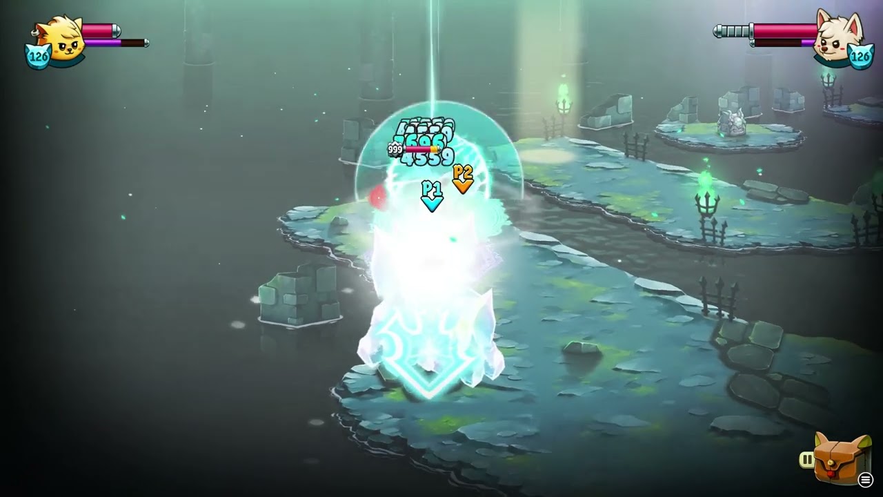 Cat Quest II - Ice machine gun