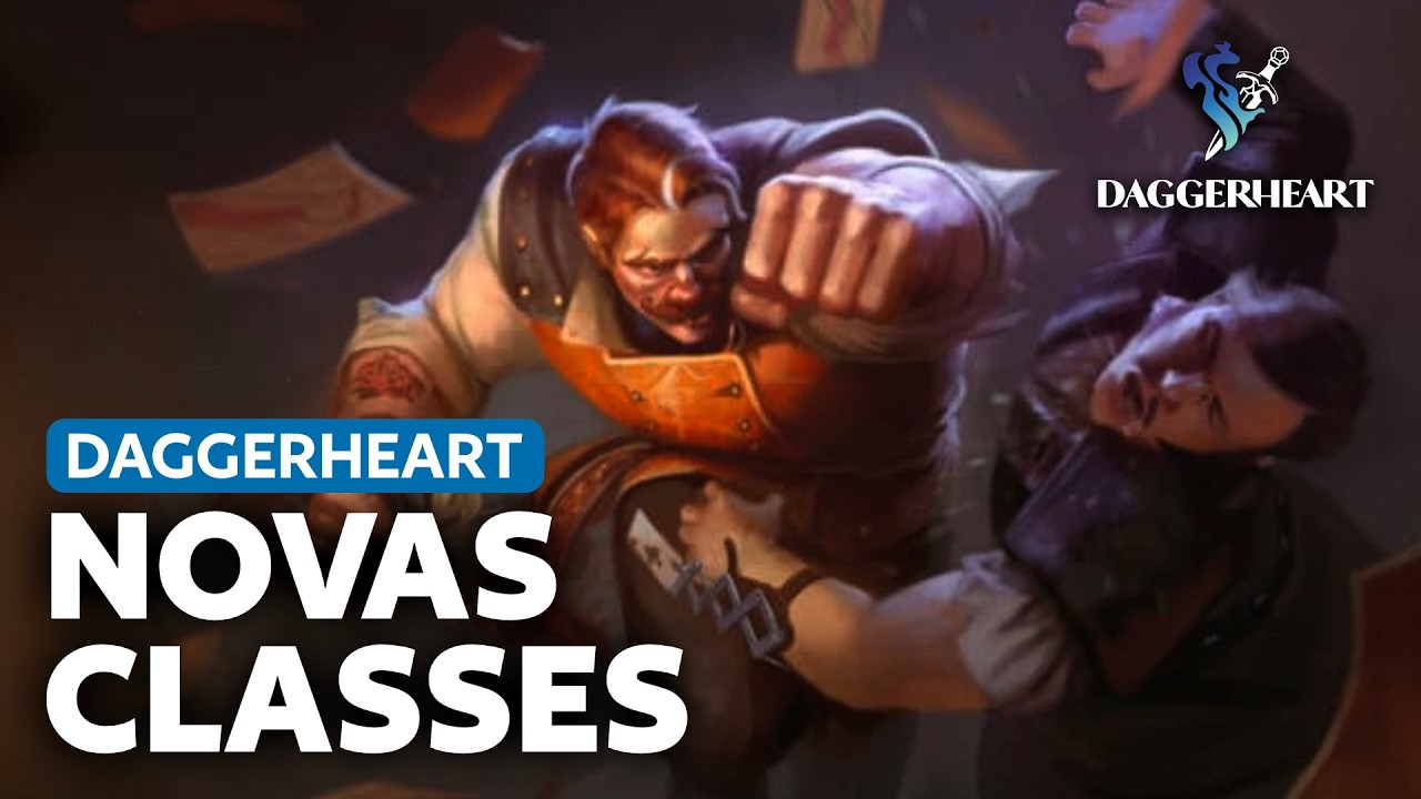 Daggerheart: Temos duas classes novas (Lutador e Bruxo)