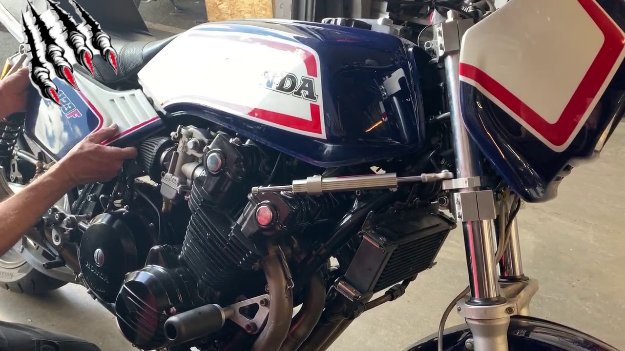 Check out Matt Z beautiful restored 1983 CB 1100f Honda