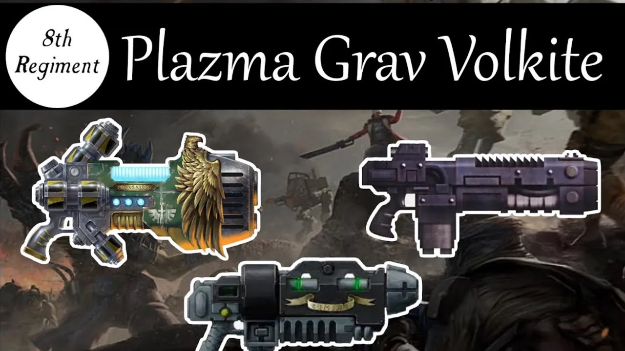 Bronie plazmowe, grawitacyjne i volkite - Warhammer 40k Lore