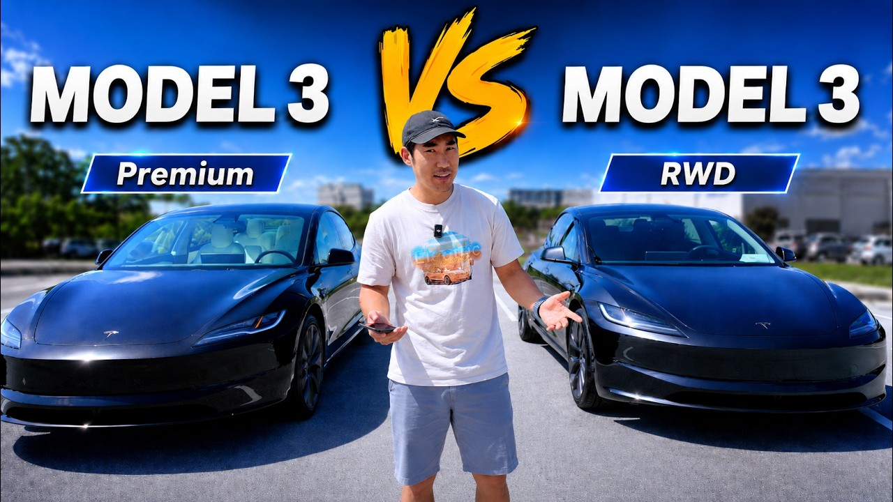 Is Tesla Model 3 Premium Worth $6,000 More? Full Comparison vs Standard RWD