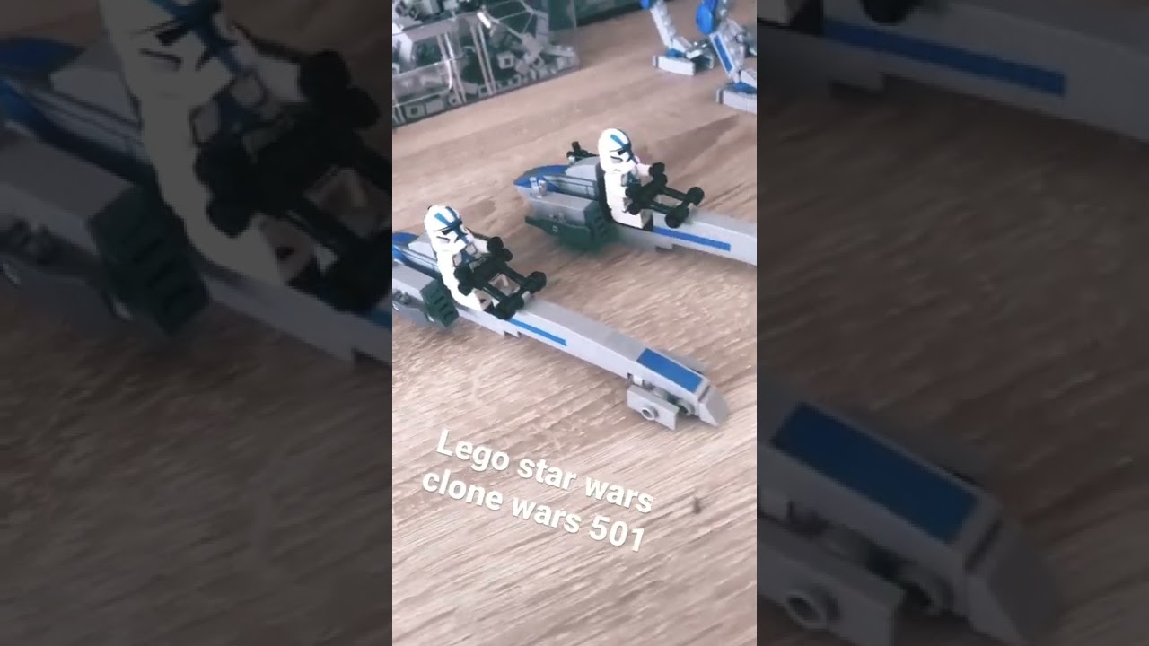 Lego star wars clone wars 75280/501 upgrade speeder
