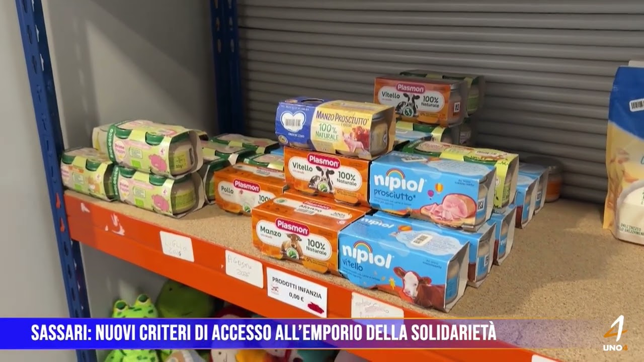 Sassari: nuovi criteri di accesso all’Emporio della Solidarietà