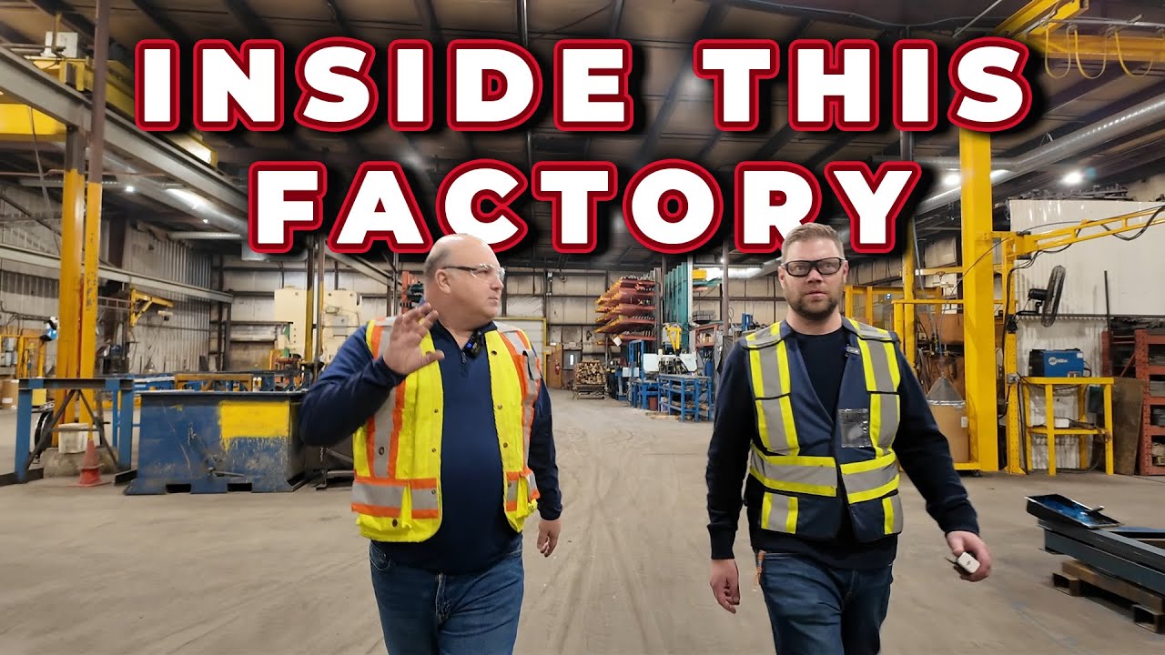 Inside a Factory that Manufactures Warehouse Racking