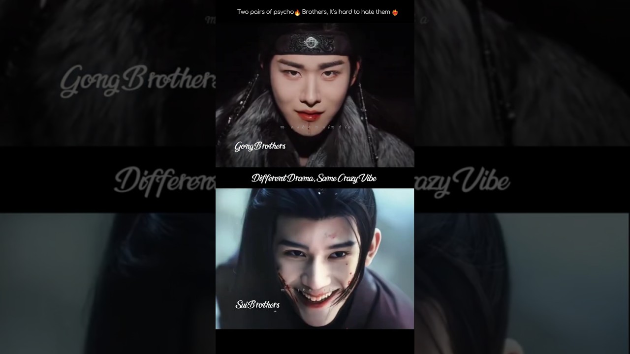Gong brothers🔪🔥Vs Sui brothers ⚔️❤️‍🔥#chenglei #tianjiarui #dengkai #linmuran #zhuyu #myjourneytoyou