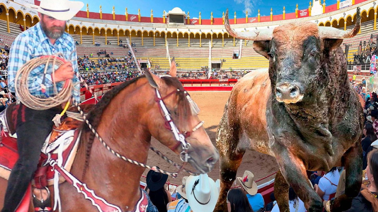 !! TOROS BRAVOS BUSCA CABALLOS - LOS MAS RAPIDOS ¡¡ MONUMENTAL DE MORELIA MICHOACAN 21 DE SEP 2025