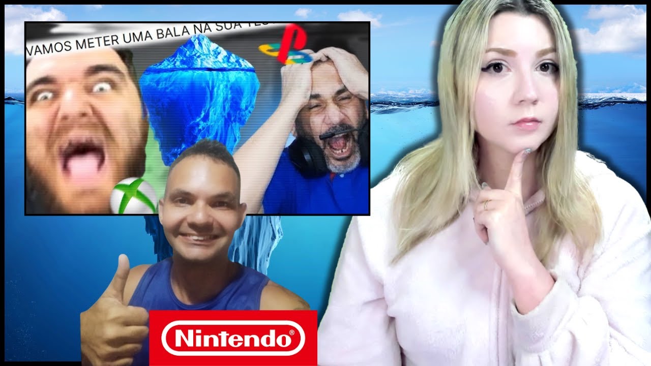 CAMOMILA REAGE AO ICEBERG DA GUERRA DOS CONSOLES  DO @meninothomass