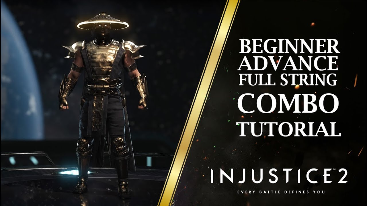 Injustice 2 RAIDEN Combo Tutorial ( Full String | High Damage )
