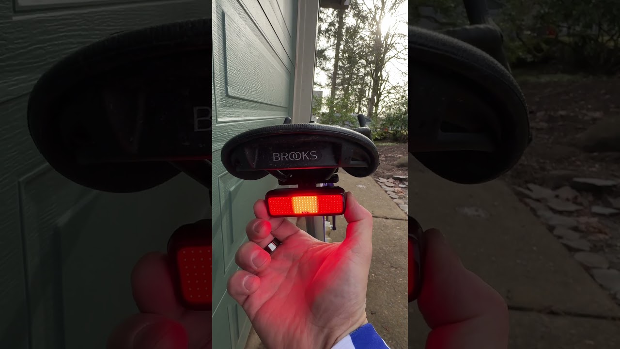 Nice rear bike light. Knog Blinder Link #ebike #cycling #bikelife