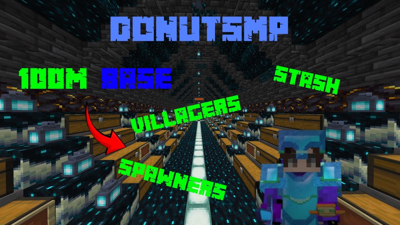 CRAZIEST DonutSMP BASE I’ve Ever Found (100M Loot)