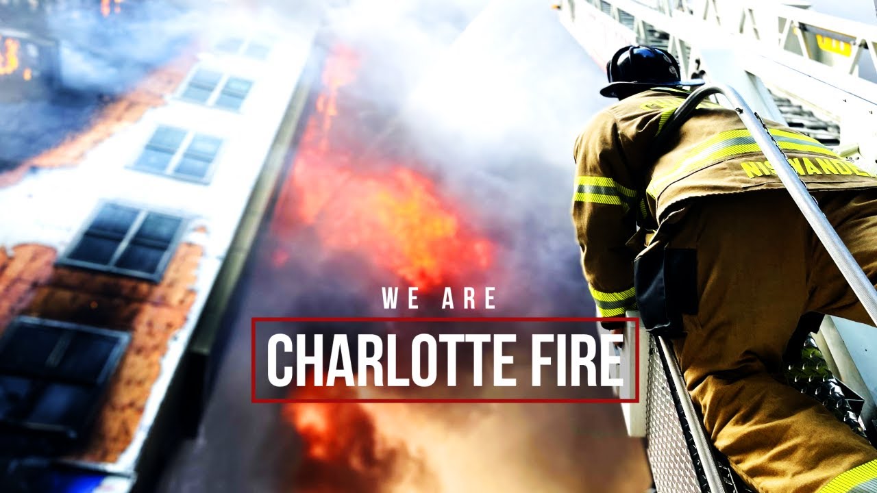Charlotte Fire battles massive 5-alarm fire