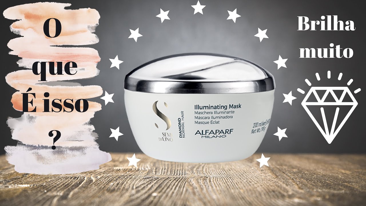 Resenha Máscara Semi di Lino Diamond Alfaparf | O cabelo com brilho de propaganda de tv