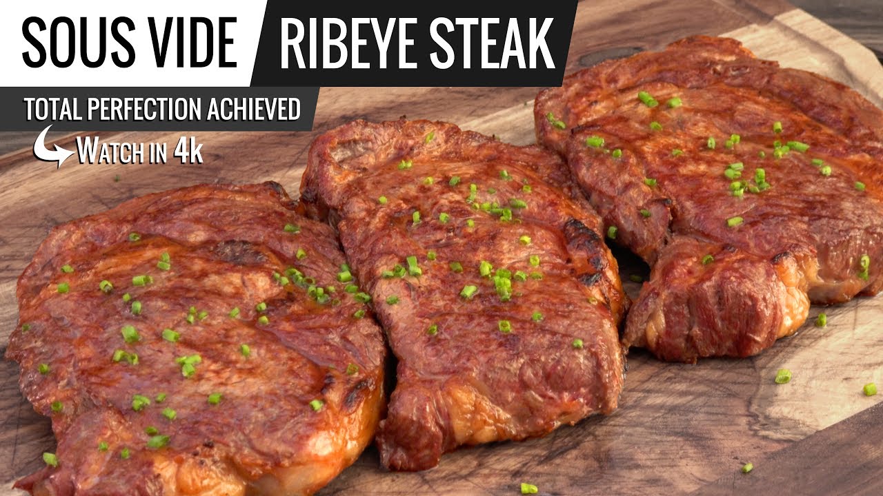 Sous Vide RIBEYE Steak - How to cook RIBEYE Sous Vide for Troy Cooks