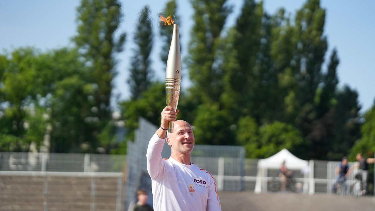 JEUX OLYMPIQUES - La flamme olympique célèbre l'amitié franco-allemande dans le Grand Est