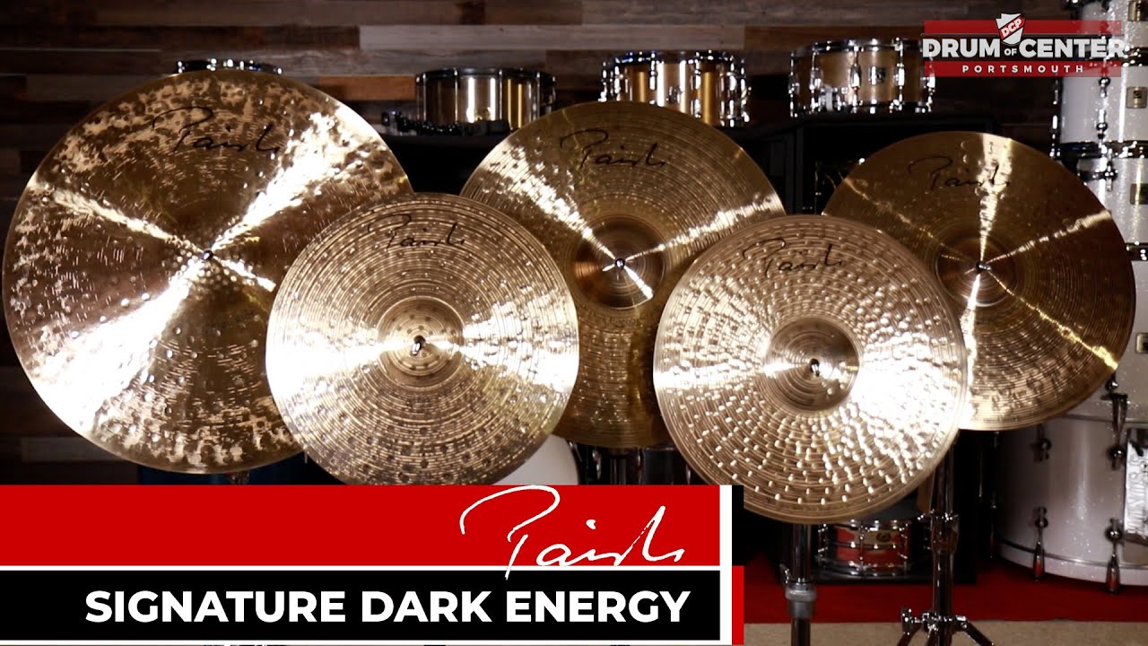 Paiste Signature Series Dark Energy Cymbal Demo