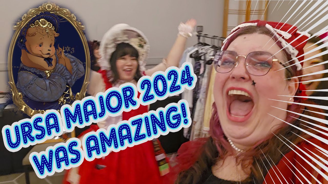 Ursa Major 2024 Vlog - Buying and Selling Plus Size Lolita at Bay Area Japanese Fashion Convention