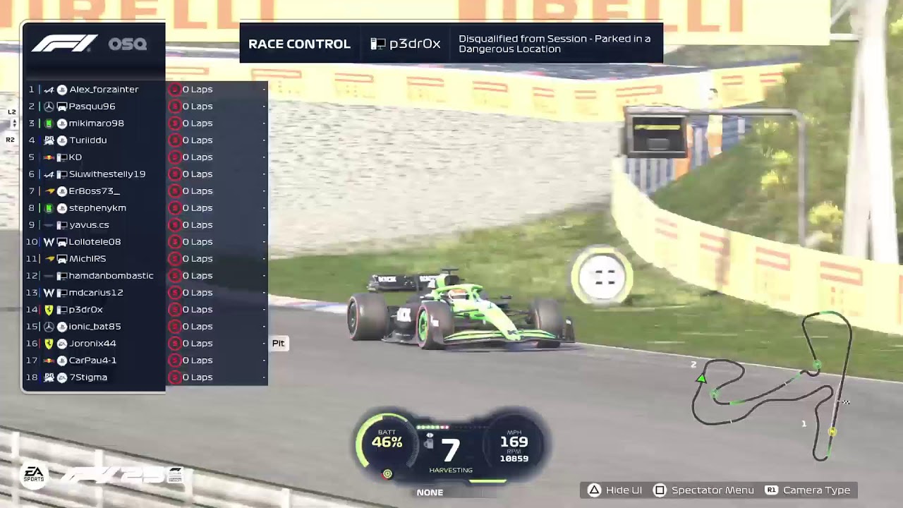 F1 25 5 lapper lobby