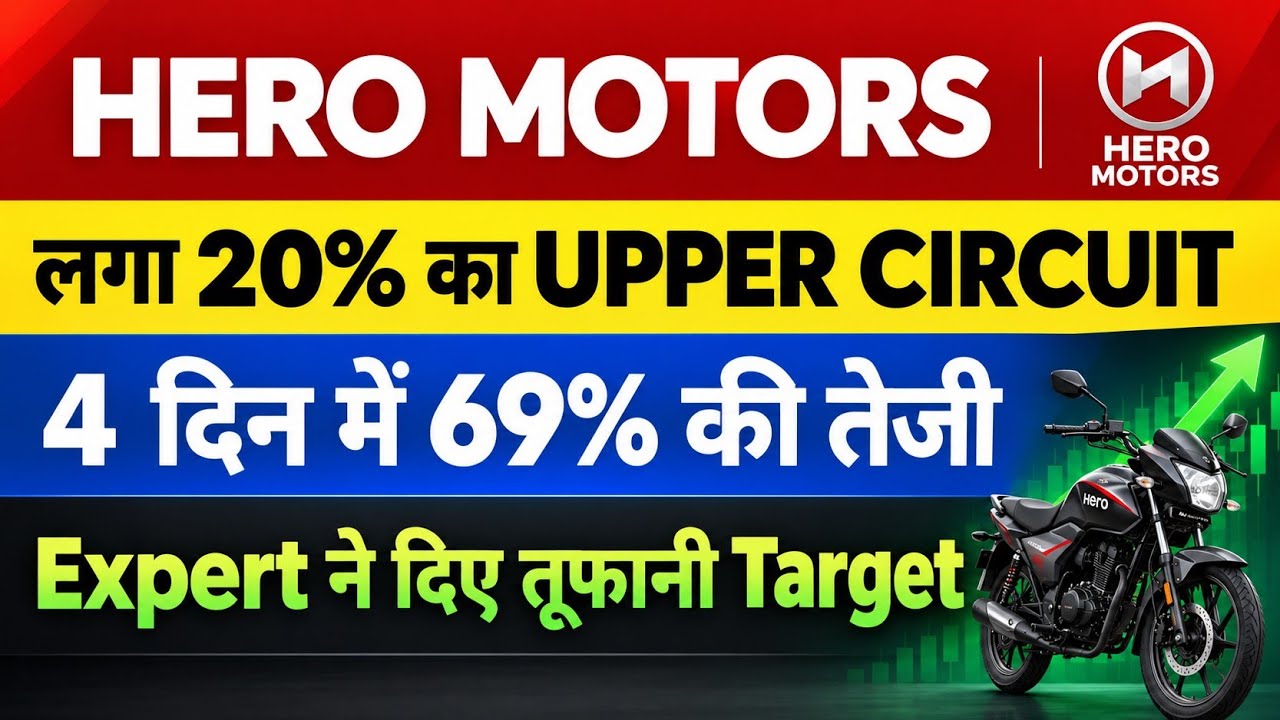 Hero Motors Upper Circuit | Hero Motors Share News | Hero Motors Latest Share News | Hero Motors ...