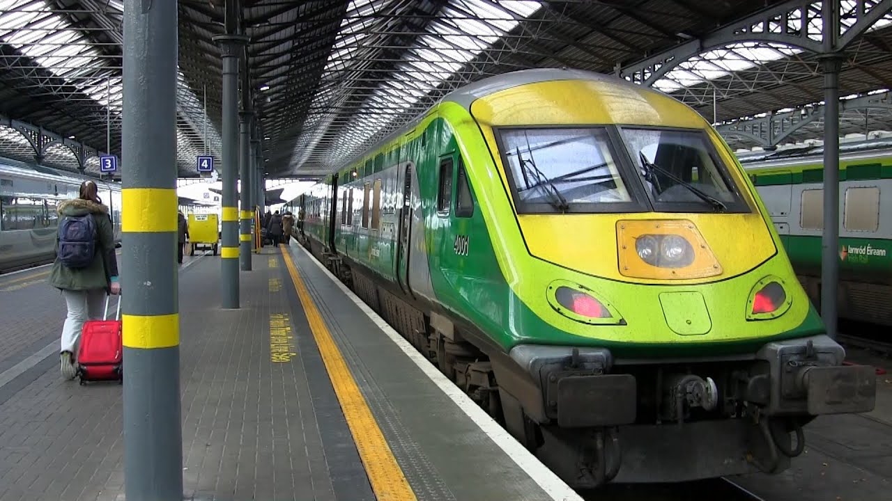 Trip from Dublin Heuston - Cork behind 229 on Mark 4 set 4001 (7-11-2014)