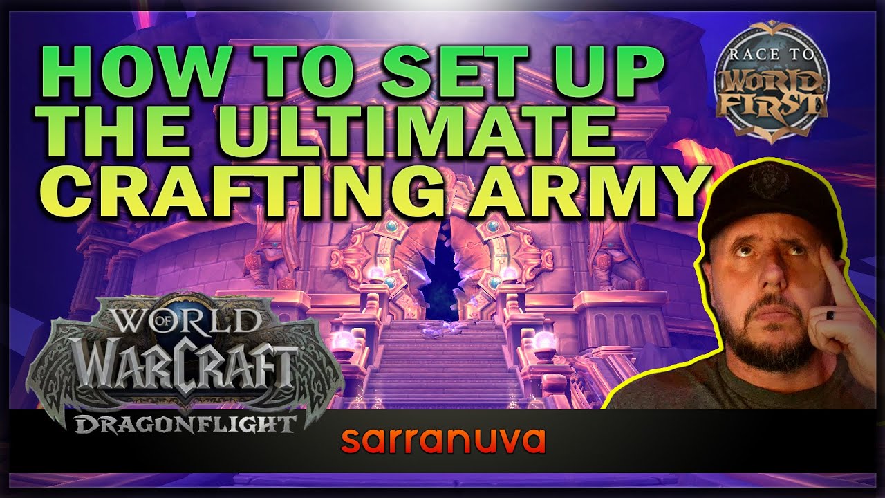 How to Set up the Ultimate RWF Crafting Army in Dragonflight