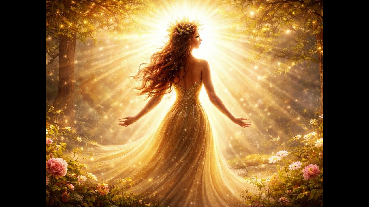 ☀️ Divine Feminine Affirmations for Confidence & Power | Sun Goddess Energy