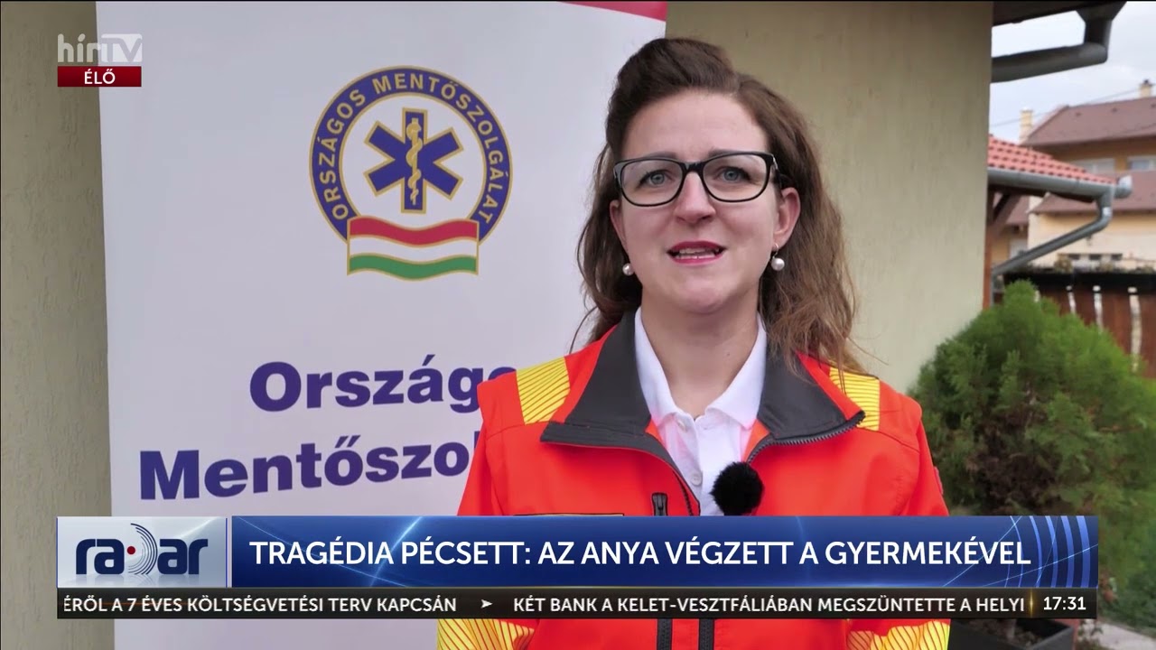 Tragédia Pécsett: az anya végzett gyermekével - HÍR TV+