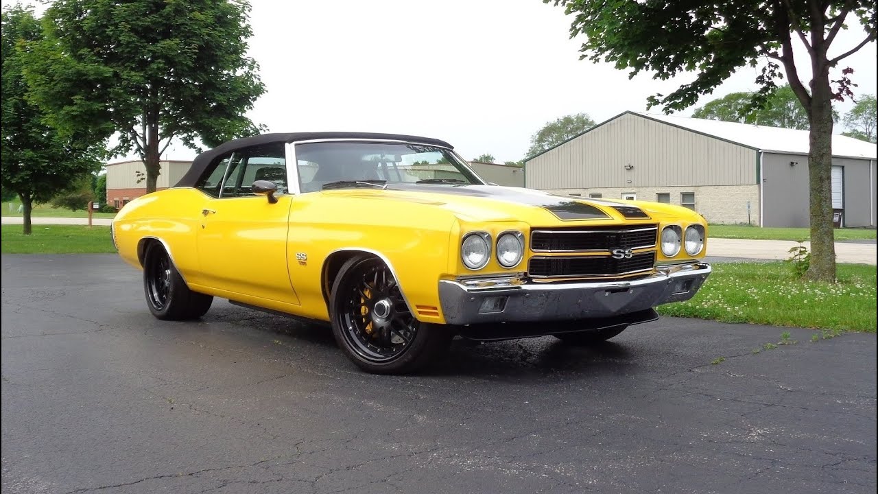 1970 Chevrolet Chevelle SS Convertible & 598 CI Engine 900 HP Ride - My Car Story with Lou Costabile