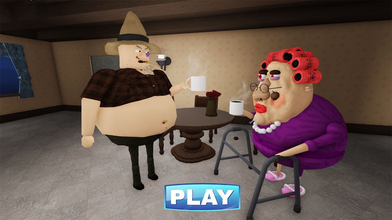FARMER TIM DRINKS COFFEE WITH EVIL GRANDMA !! FULL GAMEPLAY #roblox
