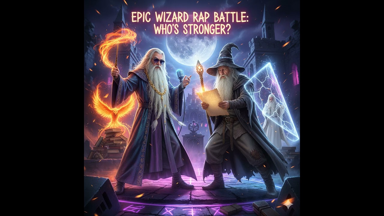 Wizard Rap War: Dumbledore vs Gandalf