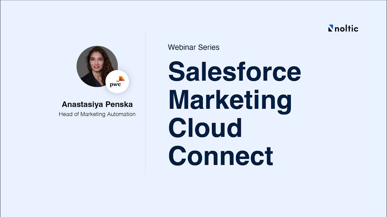 Webinar: Salesforce Marketing Cloud Connect