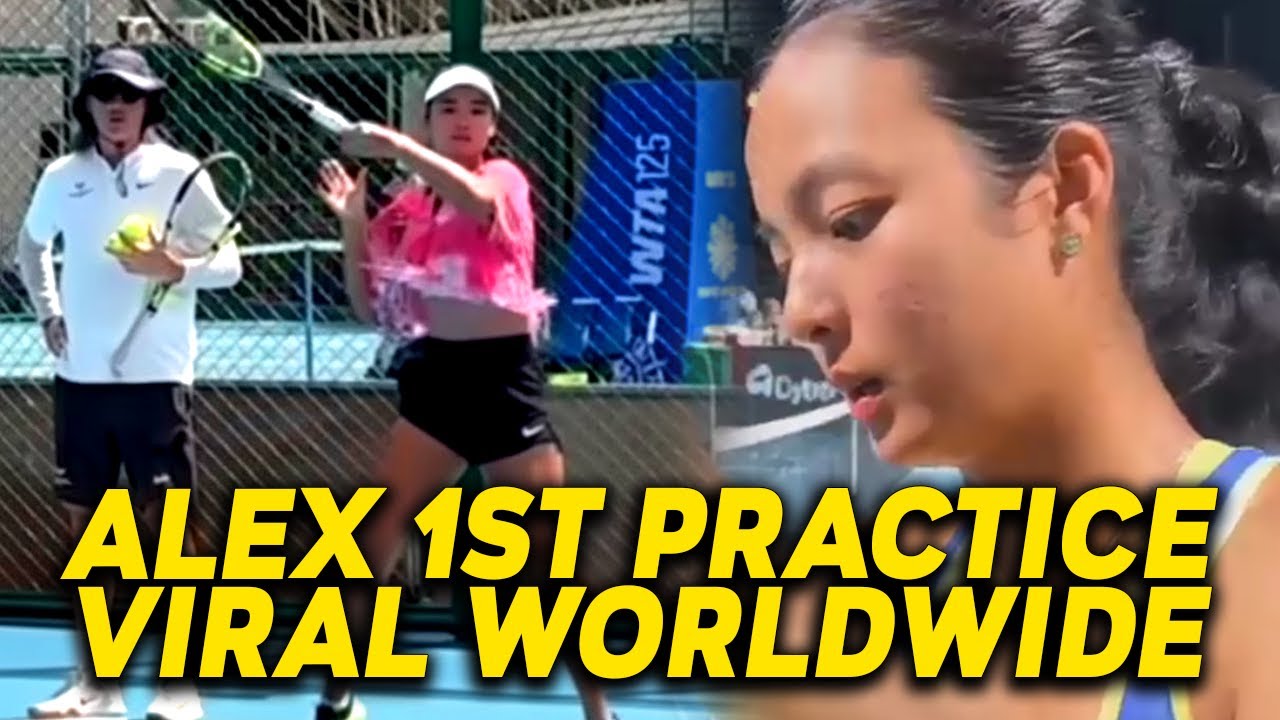 SHOCK TALAGA! ALEXANDRA EALA 1ST PRACTICE VIRAL VIDEO KASAMA ANG KAPWA PINAY PARA SA PHILIPPINE OPEN