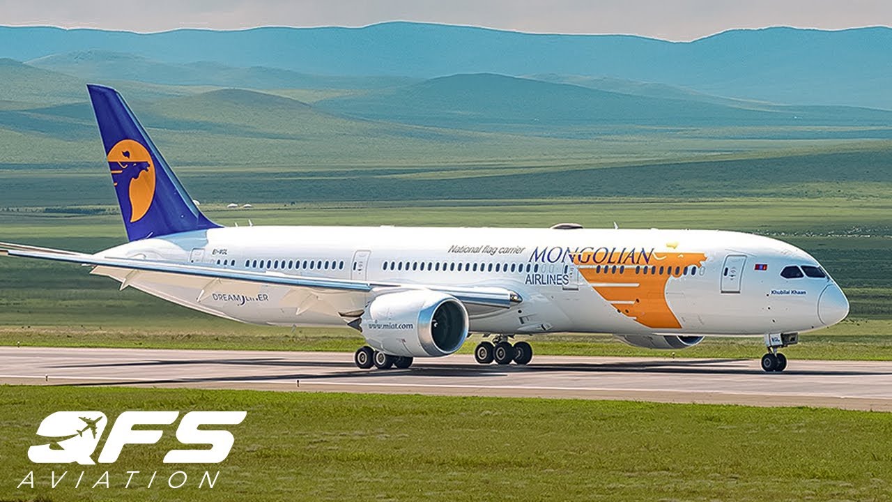 Mongolian Airlines - 787 9 - Бизнес-класс - Улан-Батор (UBN) - Франкфурт (FRA) | РЕЙС