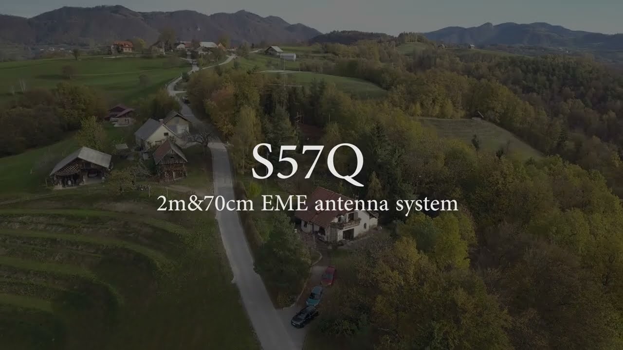 S57Q new 2m & 70cm EME antenna system