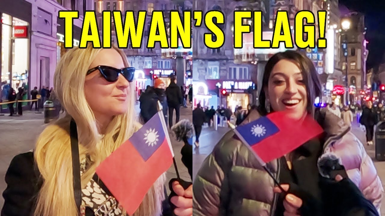 Do Tourists in London Recognise Taiwan's Flag? I was Surprised!