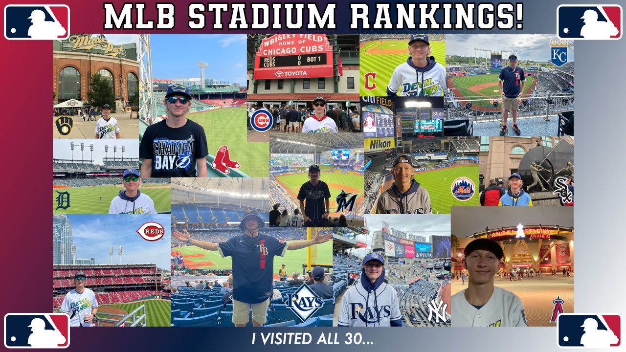 Я посетил все 30 стадионов MLB! Вот как я их оцениваю.