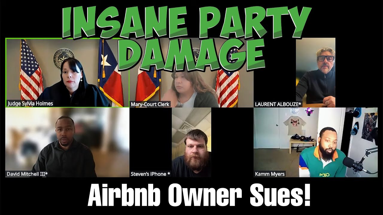 Airbnb Owner Spends Night in JAIL After Tenant's Wild Party - Now Suing for $18,000