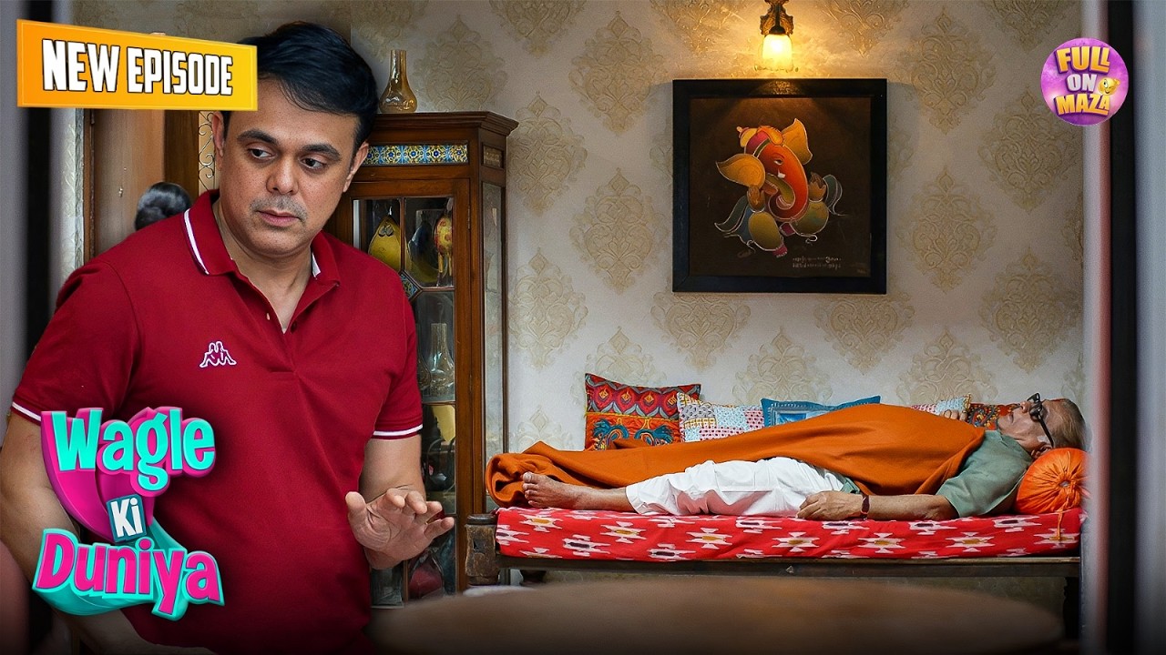 TV टूटने से बचाने के लिए राज ने लगायी चोट | Wagle Ki Duniya | New Episodes | Hindi TV Serial | EP 02