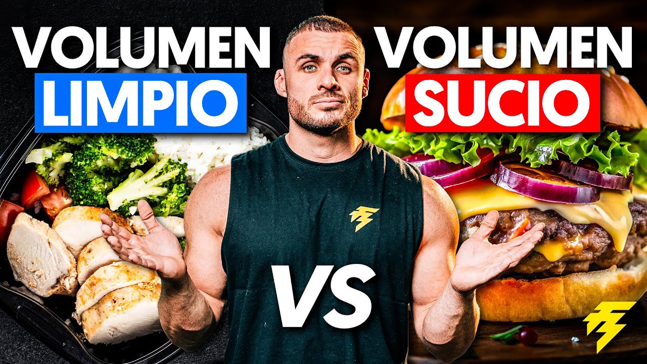 ¿Realmente necesitas COMER MUCHO para VOLVERTE GRANDE?