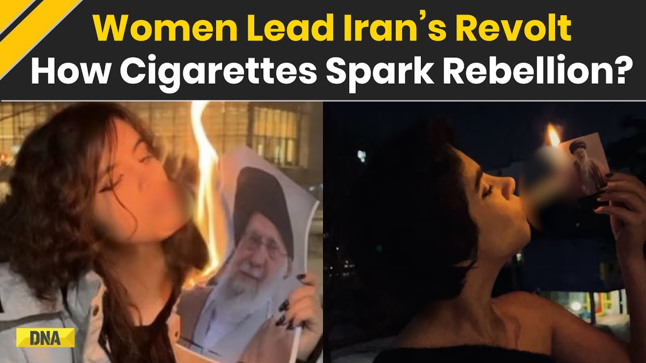 Iran Protests: How Cigarettes Spark Rebellion: Iranian Women Lead Defiance | Khamenei | Iran News
