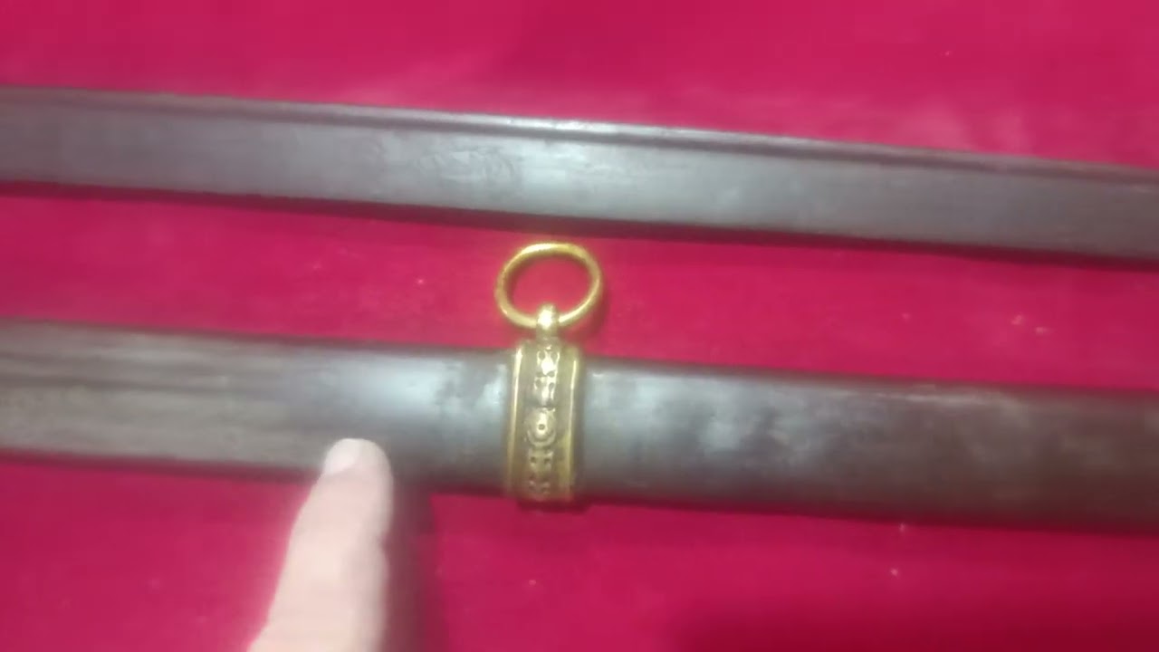 Espada do Império Brasileiro para manutenção geral por especialistas - Iberia Espadas Militares SP