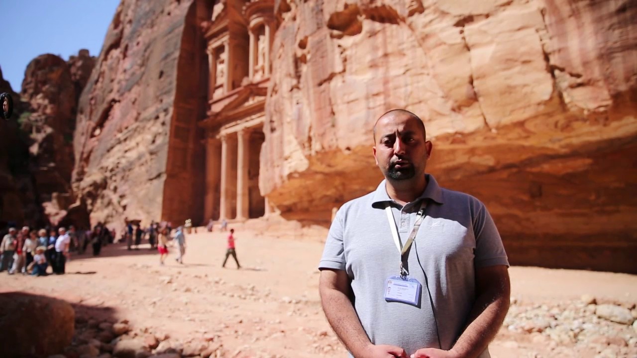 مدينة البتراء بــ الأردن .. أختيرت كواحدة من عجائب الدنيا السبع