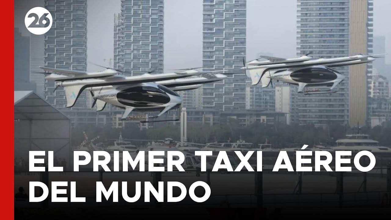 DUBÁI | Así es el primer taxi aéreo del mundo