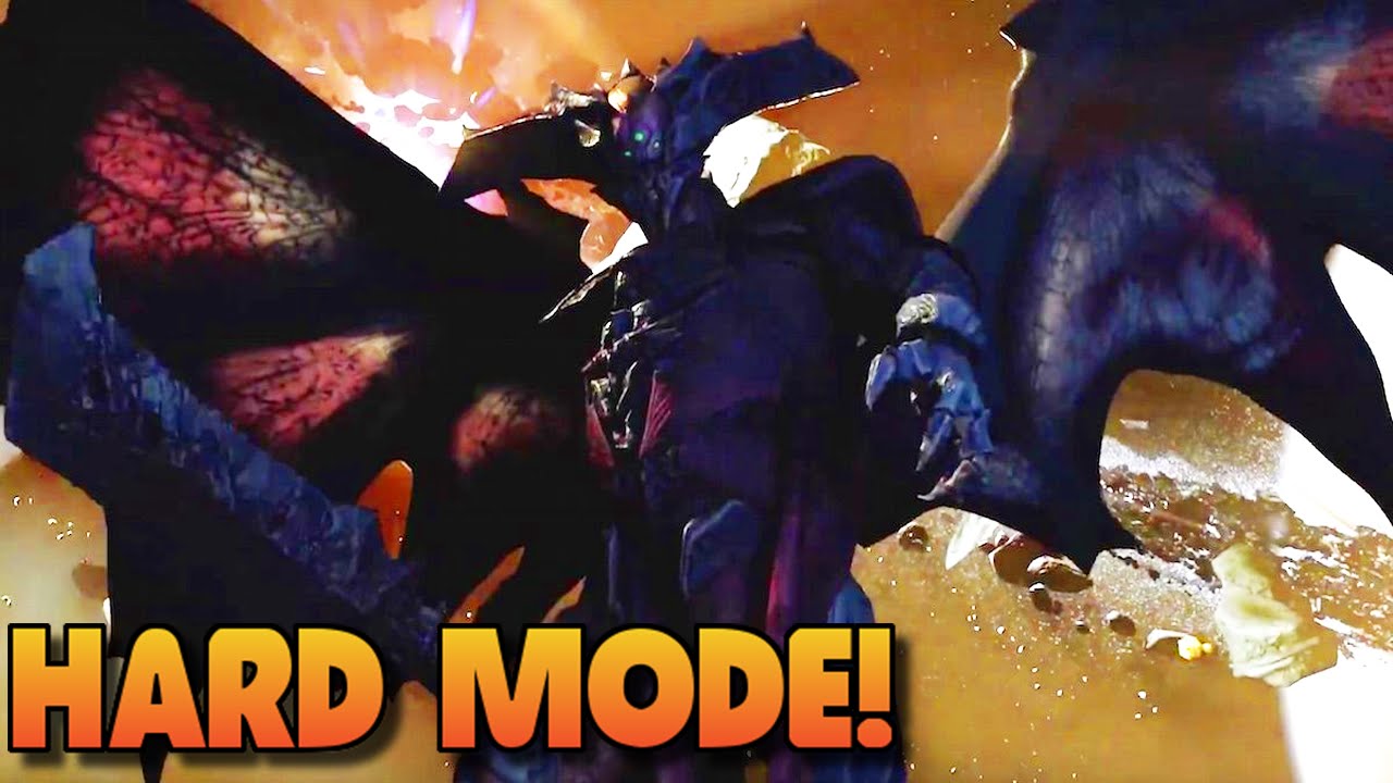 Destiny - KING'S FALL HARD MODE RAID GAMEPLAY (Boss Fights & Loot Drops)